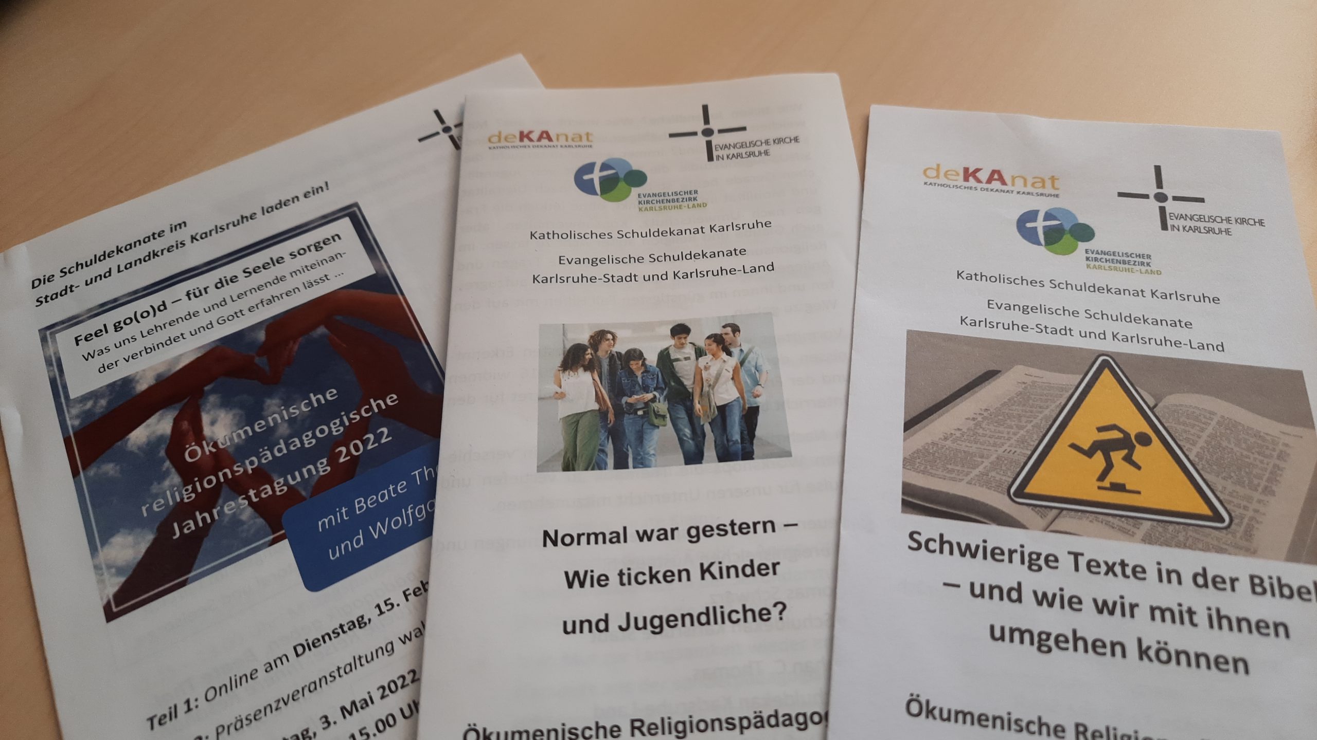 Flyer Religionspädagogische Jahrestagungen